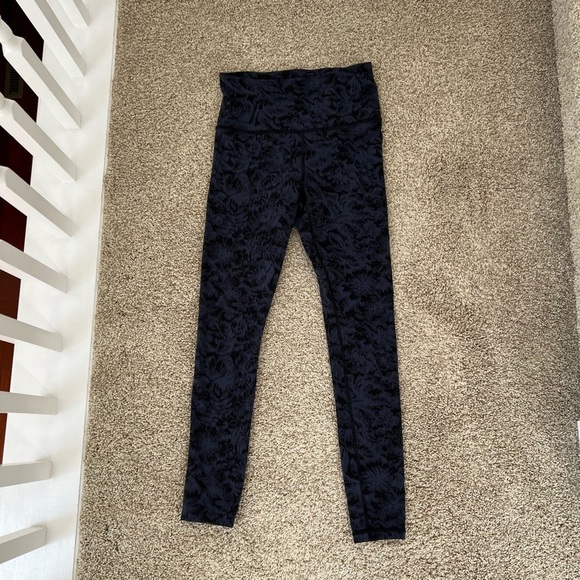 Athleta Pants - Athleta Elation Textured Tight Full Length 27” Size Small